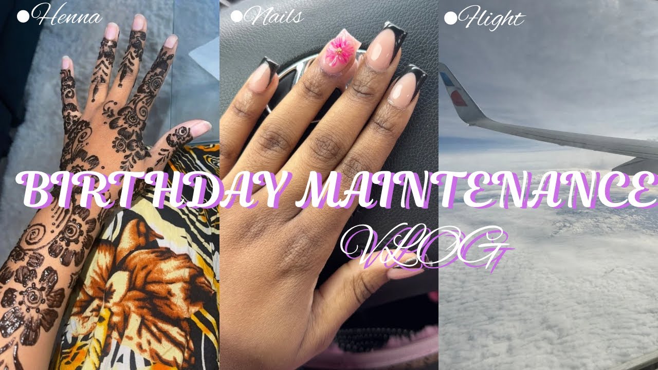 Birthday Trip Maintenance Vlog (GONE WRONG) : trip prep, hair, nails + more 