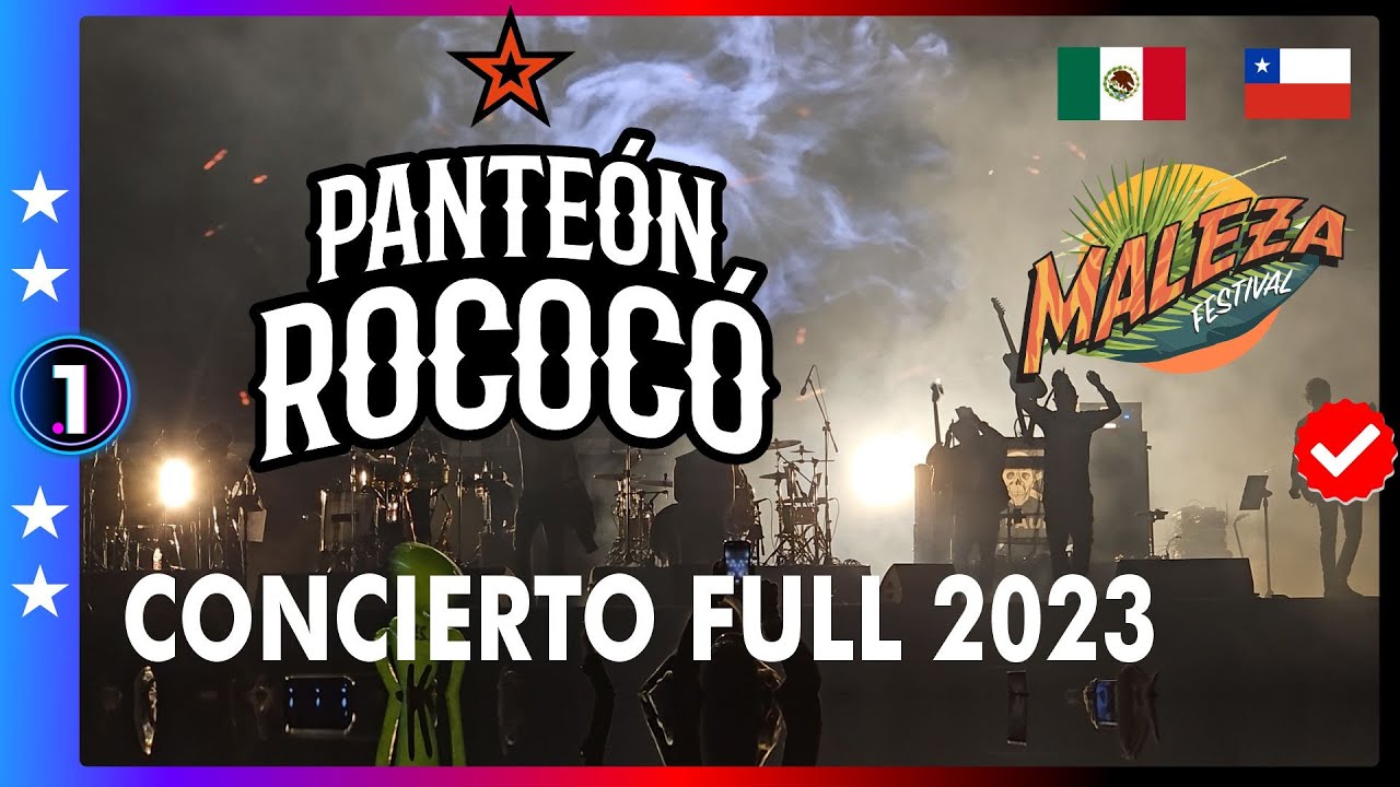 PANTEON ROCOCO 🇲🇽🌶🎷🇨🇱 | CONCIERTO FULL | FESTIVAL MALEZA 2023, Santiago, Chile, 12 Nov 2023
