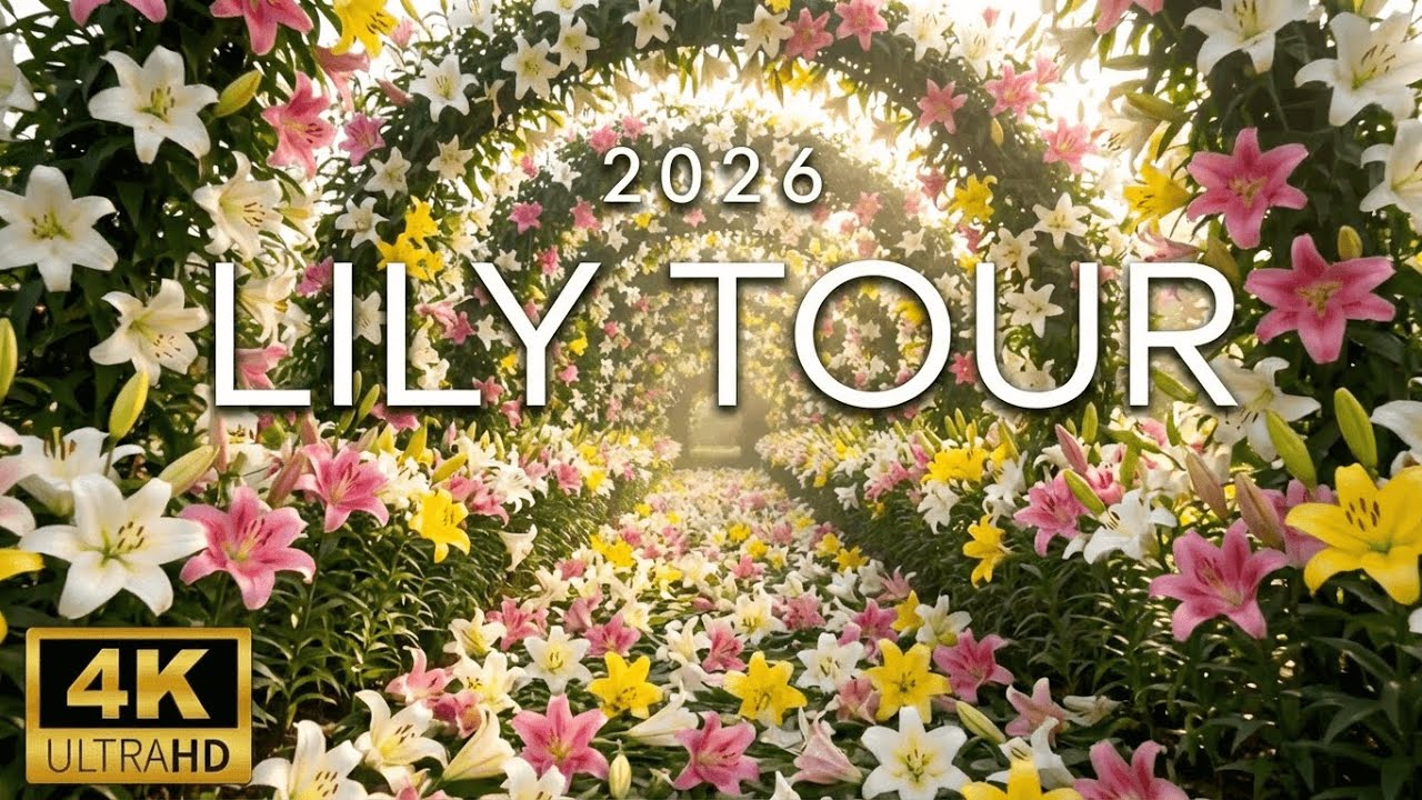 POV Lily Field Walk 🌷 4K Ultra HD