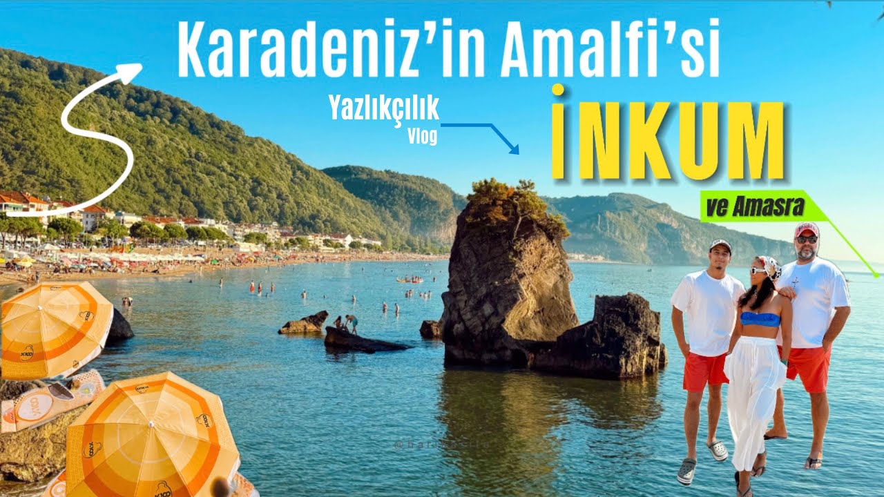 Bartın İnkumu & Amasra Vlog 🌊 | Yazlık&ccedil;ı Hayatı, Galla Pazarı & Karadeniz Lezzetleri