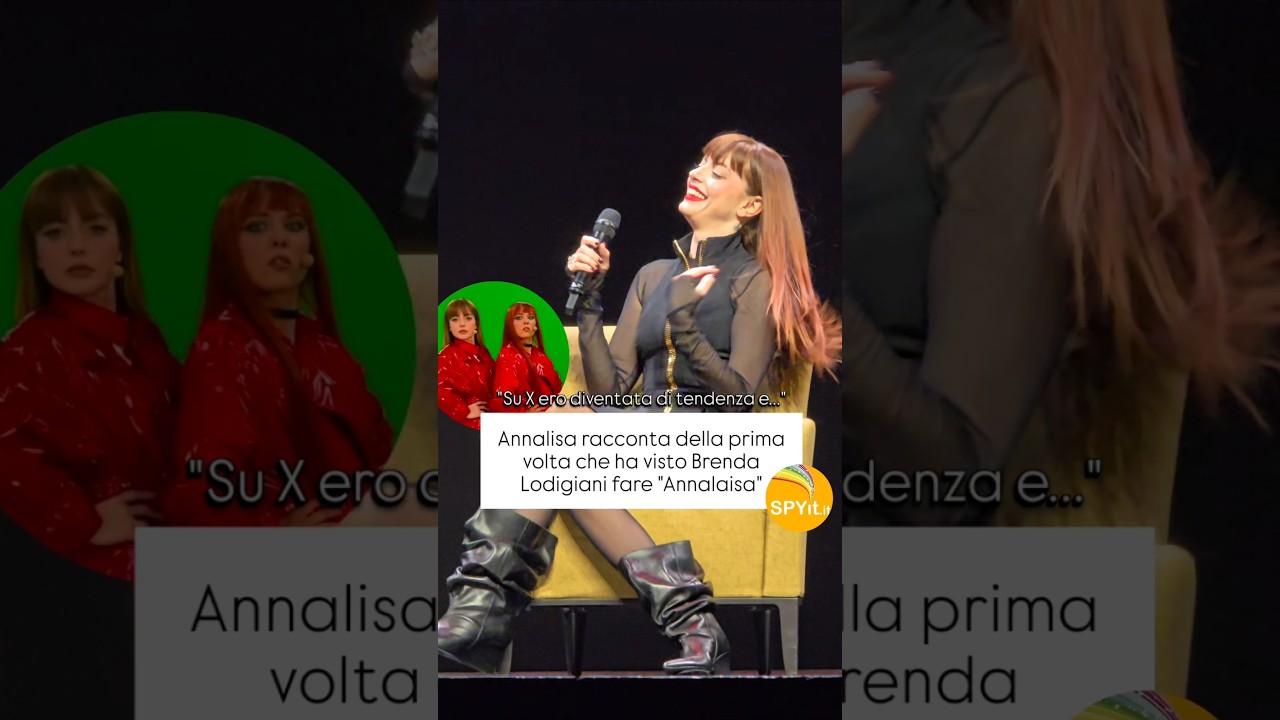 Annalisa parla di Brenda Lodigiani#annalisa #brendalodigiani #annalaisa @BrendaLodigiani @ANNALISA