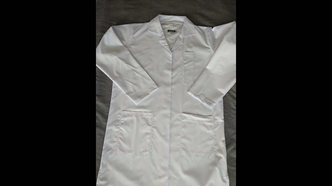 doctor lab coat stitching and cutting full video