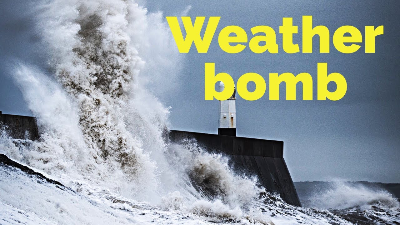 How a Weather Bomb or Bomb Cyclone Forms and Develops