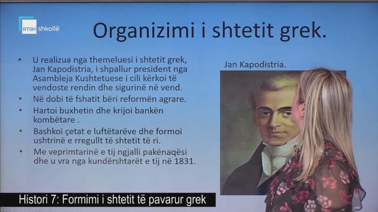 Histori 7 - Formimi i shtetit të pavarur grek