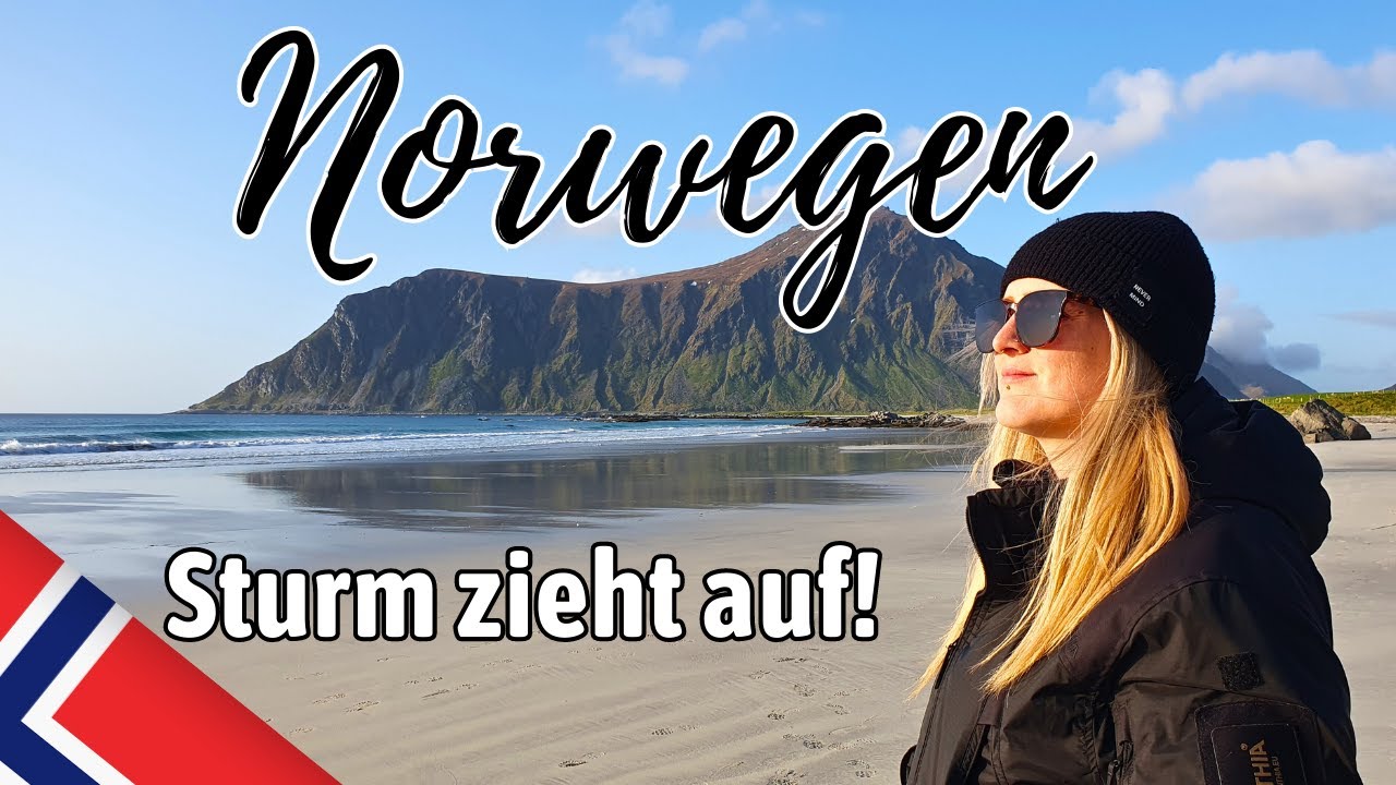 Die schönsten Lofoten Strände im STURM! | 3 Monate Norwegen mit dem Wohnmobil | Woche 7