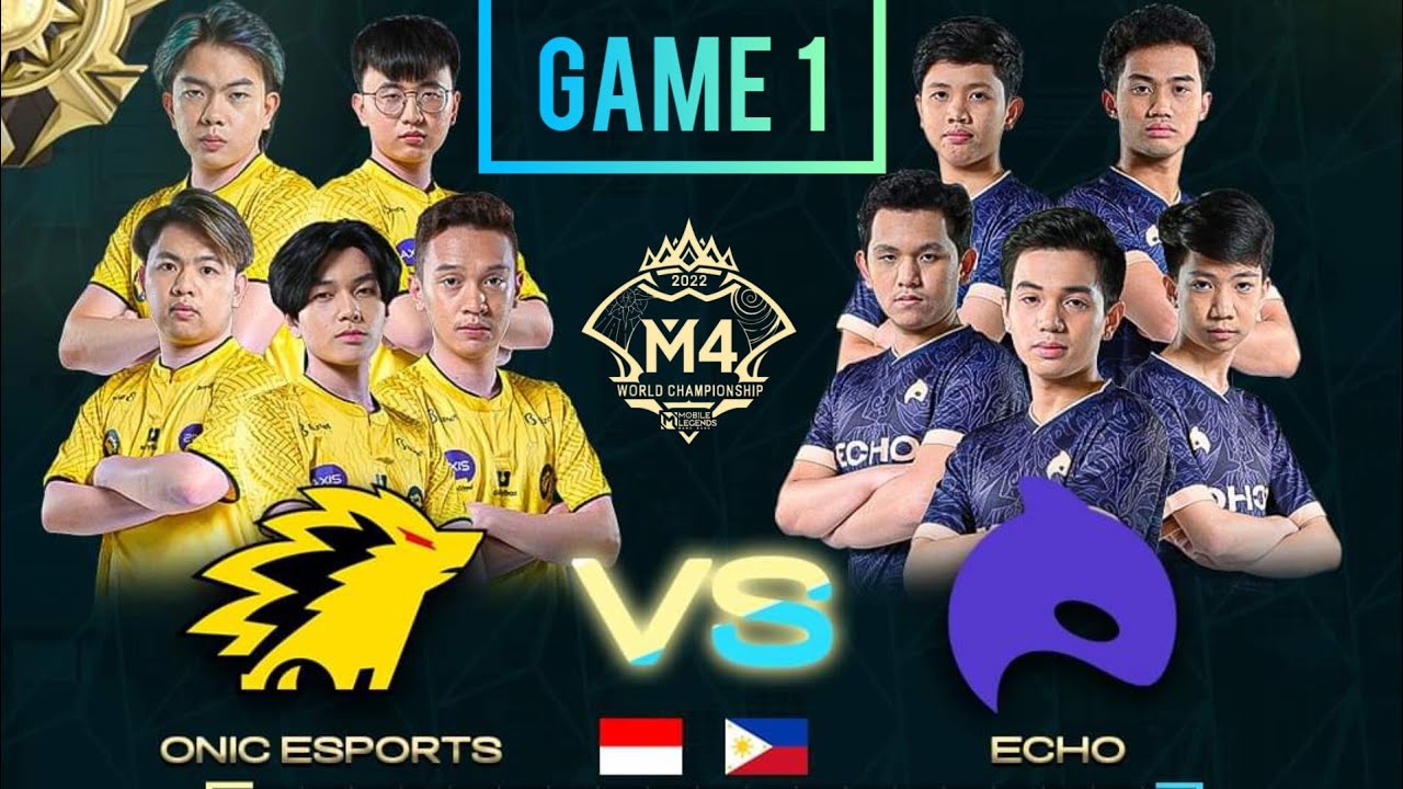 ECHO PH VS ONIC ESPORTS INDO GAME 1 MLBB M4 WORLD CHAMPIONSHIP #mobilelegends
