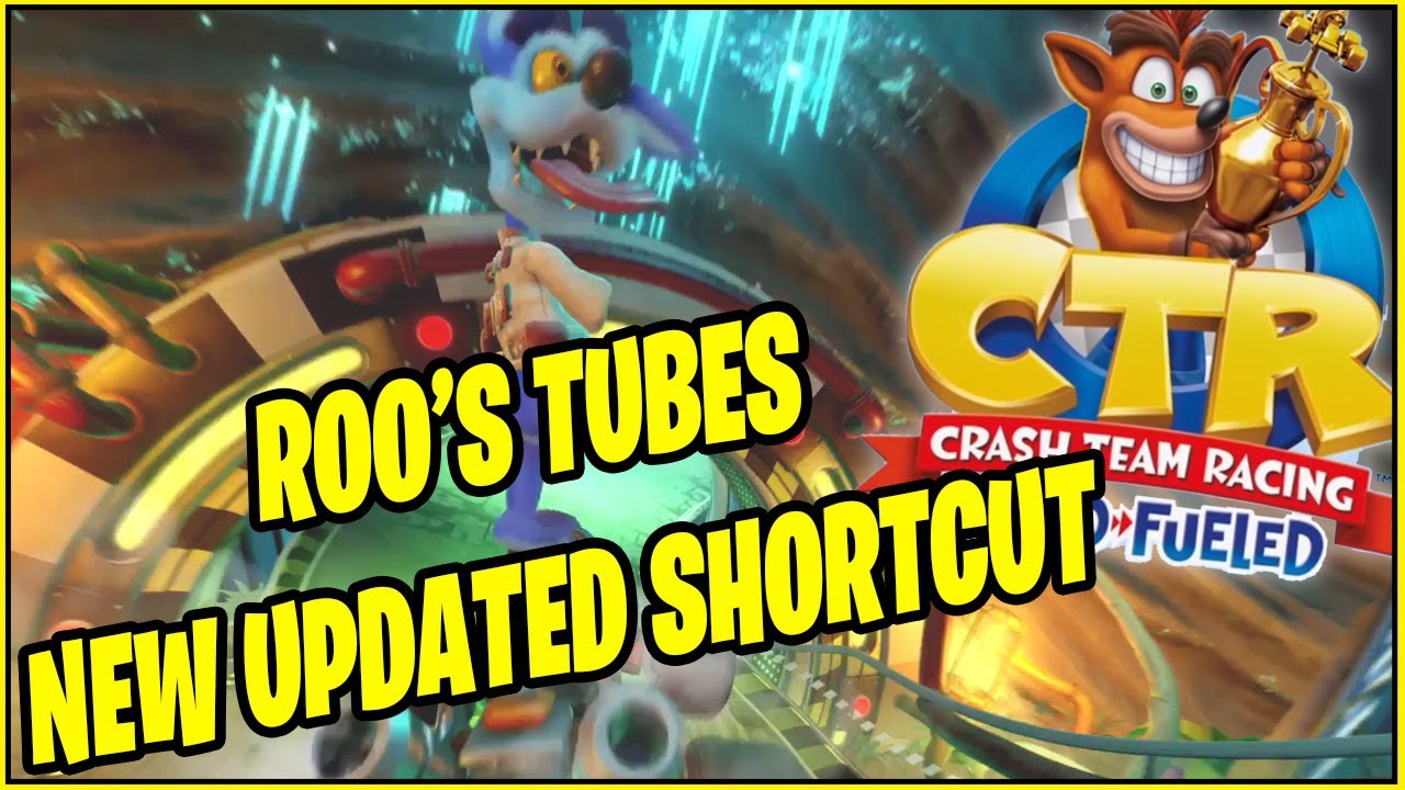 NEW Updated Shortcut?? - Crash Team Racing: Nitro Fueled - Roo's Tubes (Ribcage Hop)