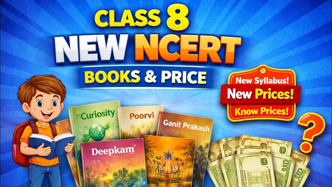 NCERT Class 8 New Books | With Price | 2026-27 |