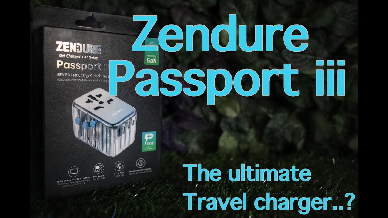 Zendure Passport iii - Travel Charger. (Perfect for travel, home, the office, dare I say it, EDC..?)