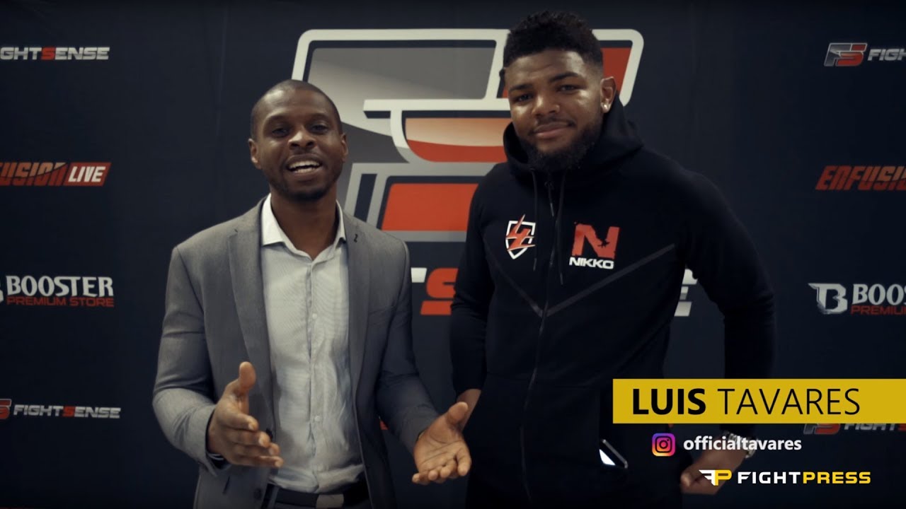 Luis Tavares Interview - FIGHTSENSE presents Enfusion Live - Zuiderpark Sportcomplex - 02.12.2017