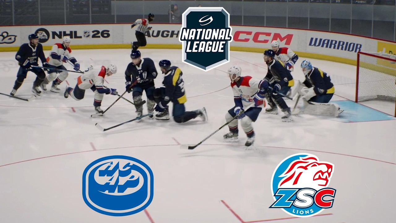 HC Ambri-Piotta vs ZSC Lions 🇨🇭 Swiss National League #42 🇨🇭 NHL 26