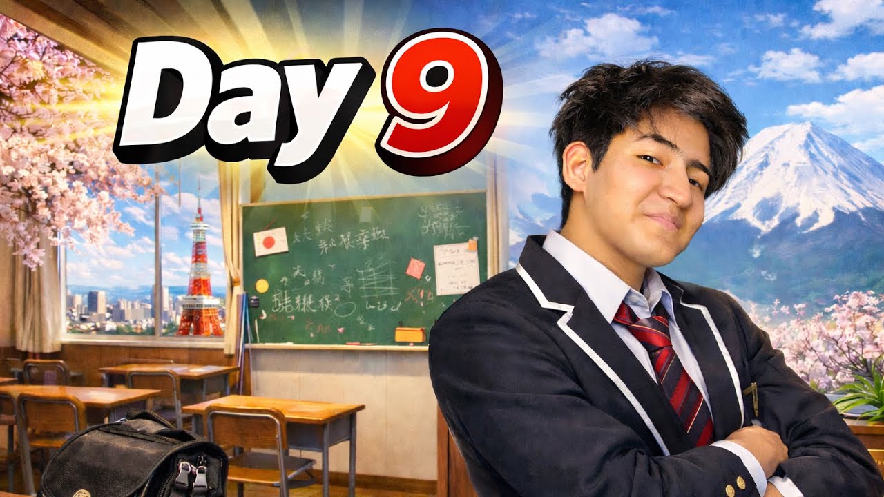 Day 9 in a life of Japan highschool student 🇯🇵
