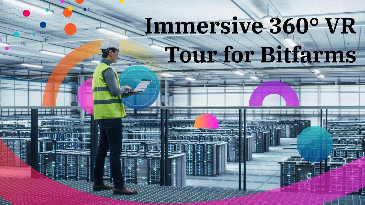 Immersive 360&deg; VR Tour for Bitfarms | Trade Show Experience Built in Unity