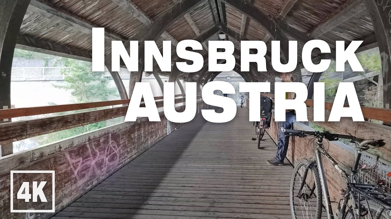 INNSBRUCK Walk to Alpenzoo Austria 2021 • Real Time Virtual Walking Tour Ambiance in 4K ASMR