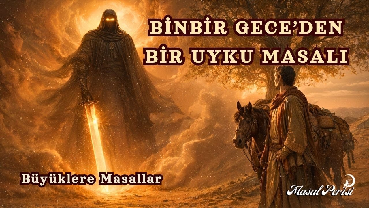 Tacir ile Gölge Efendisi: Üç Bilge Yolcu ve Kadim Hikâyeler 🌙 Derin Uyku Masalı | Büyüklere Masallar