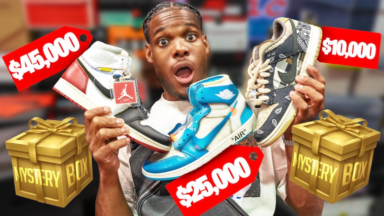 Unboxing a $80,000 Mystery Box Shoe Collection!