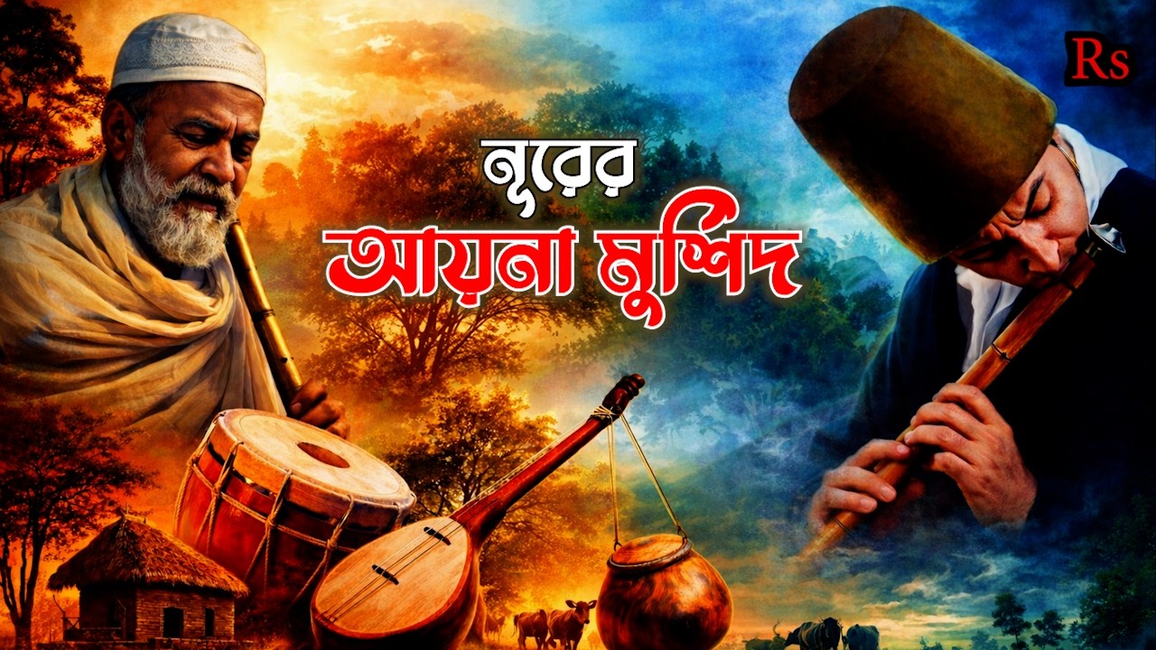 মুর্শিদ আমার নূরের আয়না | হৃদয় কাঁপানো পুরনো বাংলা সুফি গান | Old Murshidi Song 2026