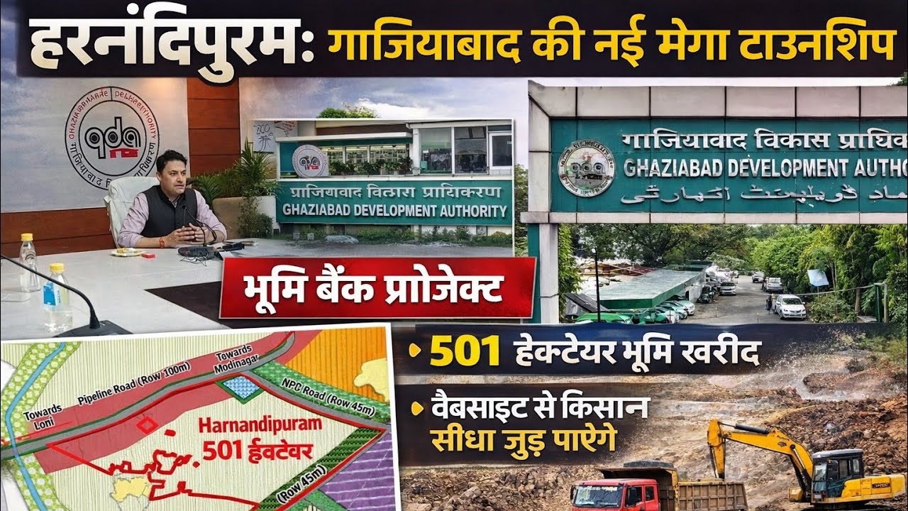NCR में आशियाना बनाने वालों के लिए गुड न्यूज, GDA की हरनंदीपुरम योजना ने पकड़ी रफ्तार