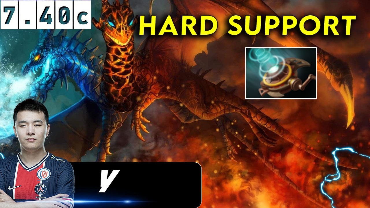 Y Jakiro Hard Support - Dota 2 Patch 7.40c Pro Pub Gameplay