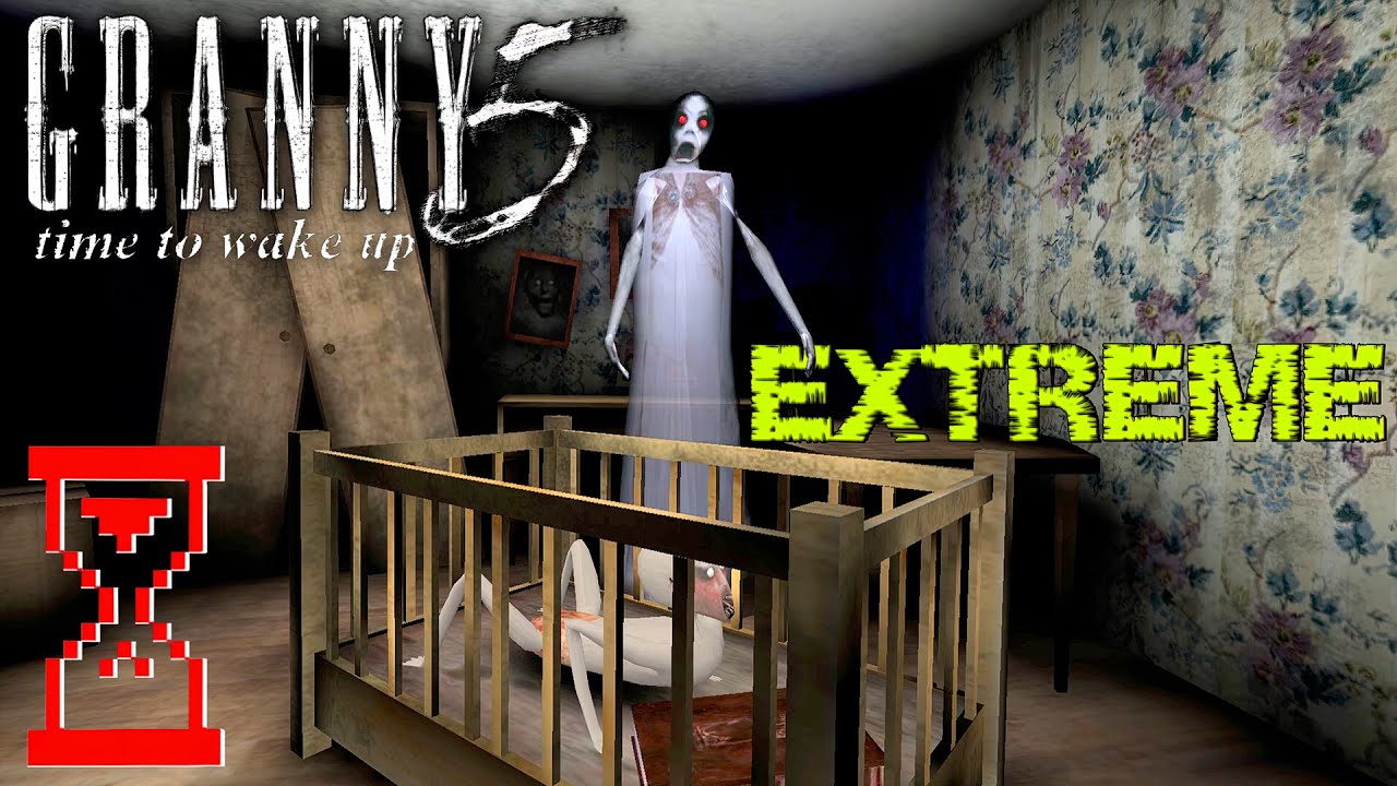 Прохождение Гренни 5 на Экстриме с Анжелой // Granny the Horror Game