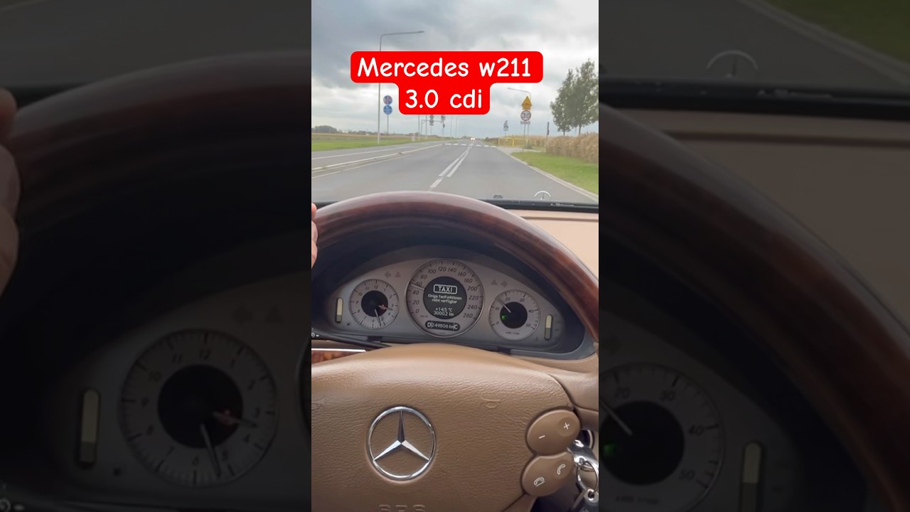 Wrażenia z jazdy Mercedesem E w211 3.0 Cdi 
