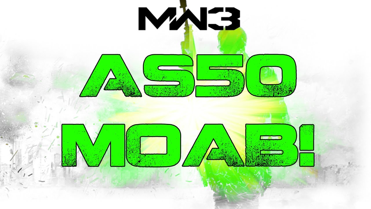 MW3 - AS50 Sniping MOAB