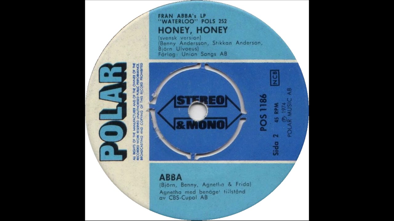 ABBA - Honey Honey (Svenska Coverl&aring;t)