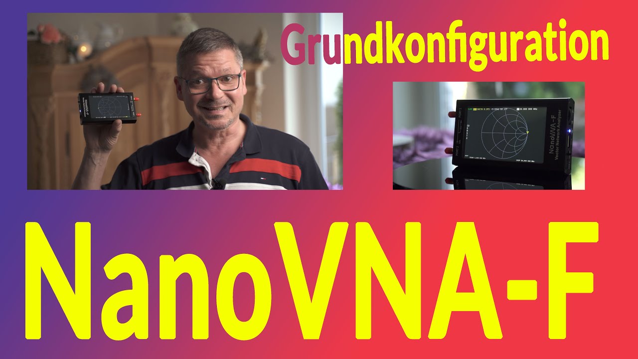 NanoVNA-F - Grundkonfiguration und Speicher