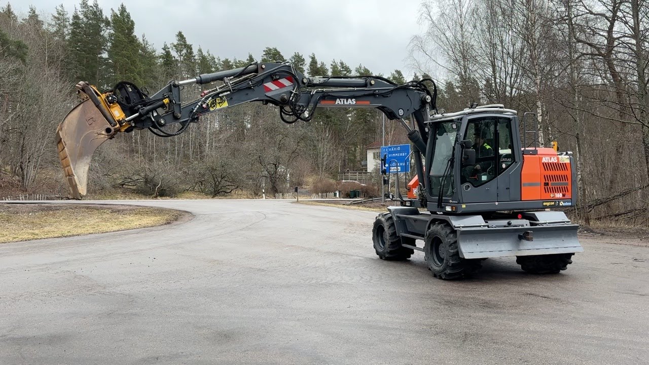Köp Hjulgrävare Atlas 160W på Klaravik