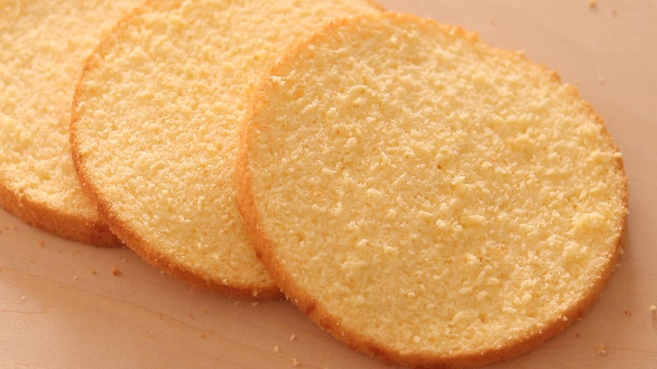 ふわふわしっとり♡スポンジケーキの作り方／Sponge cake recipe