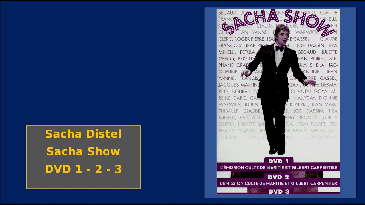 Sacha Distel - Sacha Show 1 - DVD 1