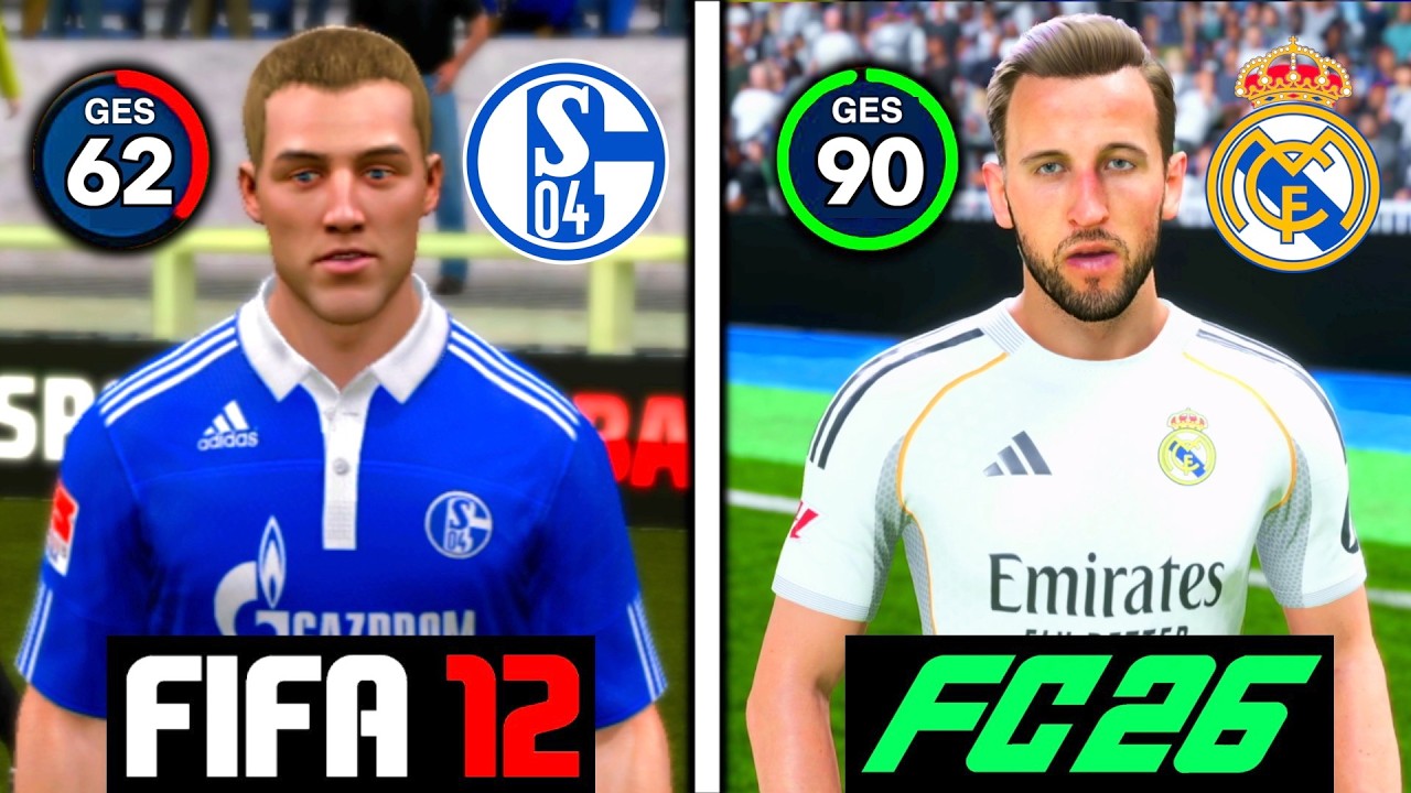Ich habe HARRY KANE in JEDEM FIFA gekauft! 🤑🚀 (FIFA 12 - 26)
