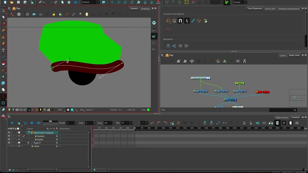 Toonboom: Simple Eye Rig