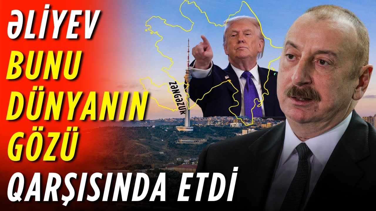 İranı yer üzündən silərəm |Bakının “yeni xəritə” elanı | Azərbaycan Ermənistanla sərhədləri açır?
