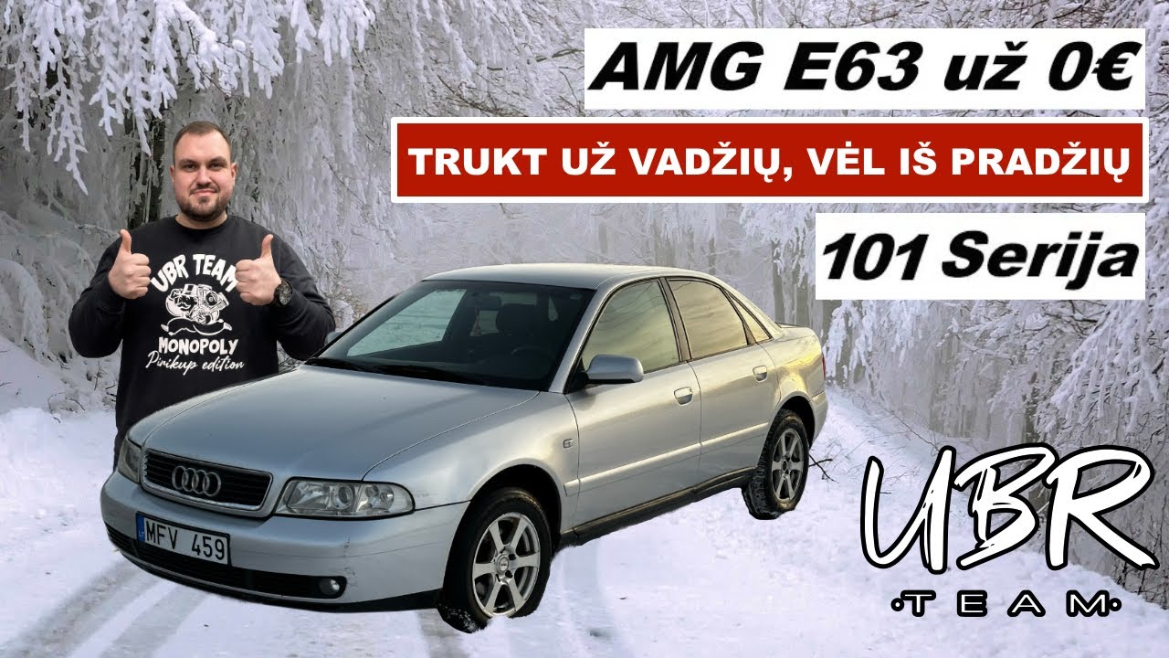 UBR Team: AMG E63 už 0€ (101 serija)