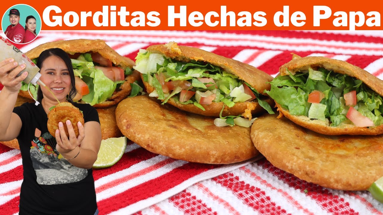 Gorditas HECHAS de PAPA con MASECA Rellenas de PAPA con CHORIZO | Las Mas Sabrosas que Puedes Hacer