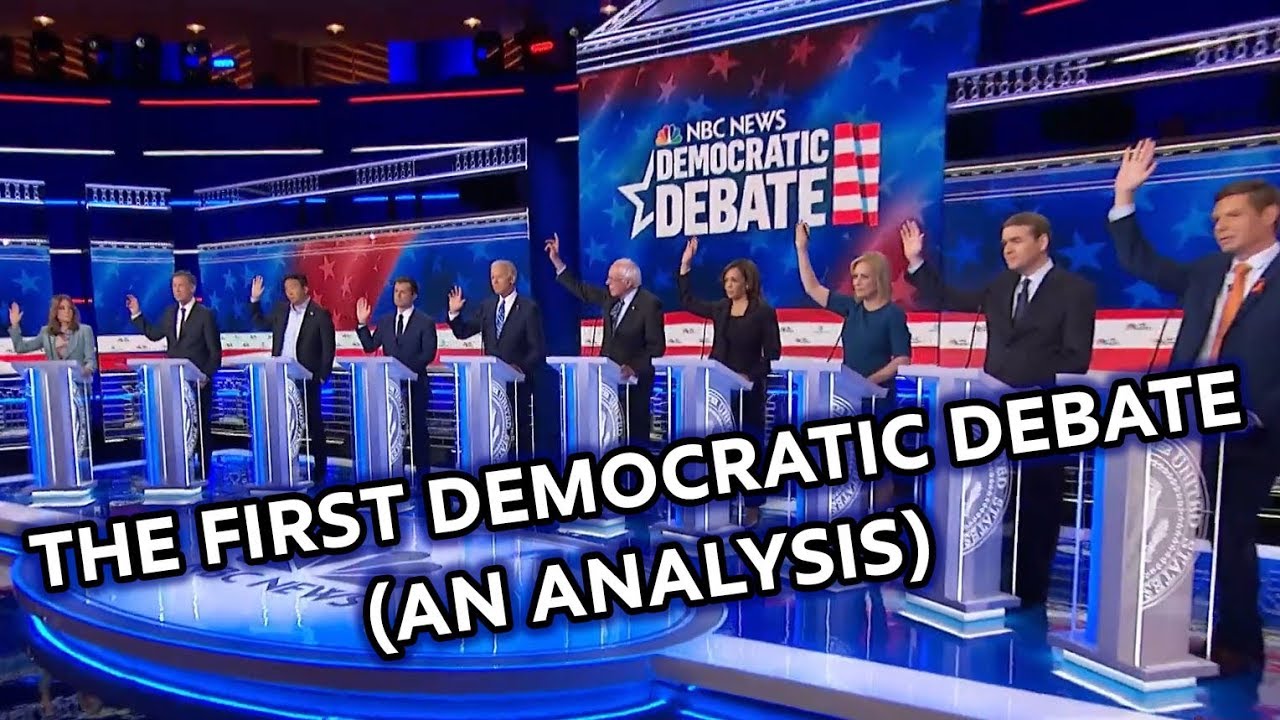 The First 2020 Democratic Presidential Debate: An Analysis