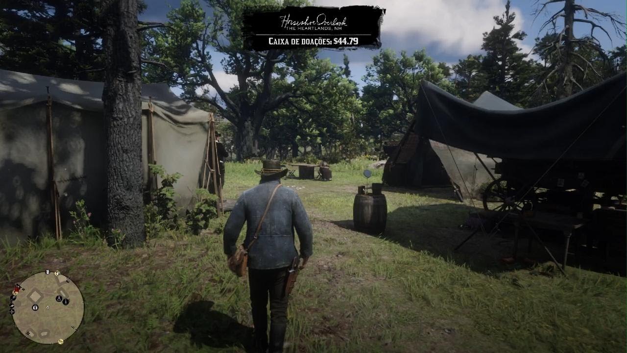 Red Dead Redemption 2 Rifle de ferrolho início do jogo