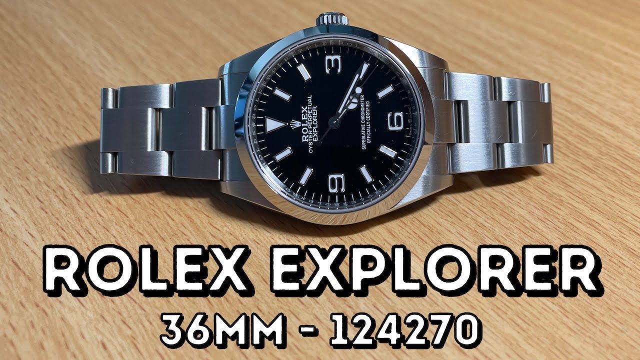 ROLEX EXPLORER 36MM - 124270 (МОДЕЛЬ 2021 ГОДА) - ОТЗЫВ ВЛАДЕЛЬЦА