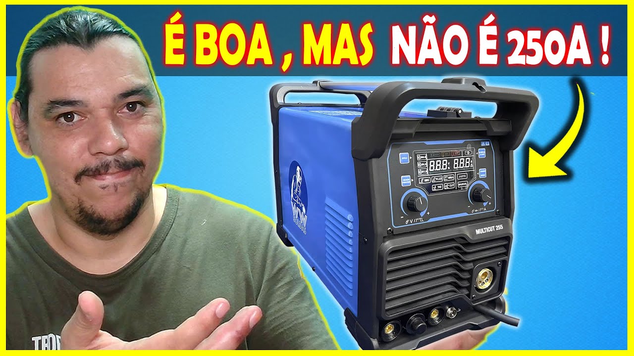 Multiprocesso Tig Mig Mma Corte Plasma Multicut 255 WWSoldas