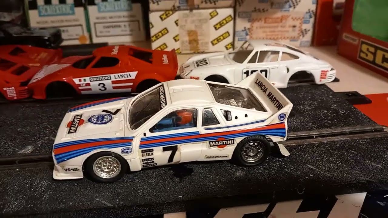 LANCIA 037 MARTINI SCALEXTRIC EXIN 