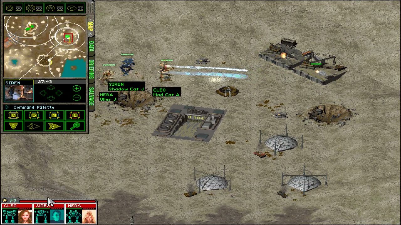 MechCommander Gold (1999). 