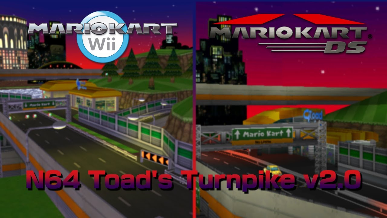 [MKWii, MKDS] N64 Toad's Turnpike v2.0