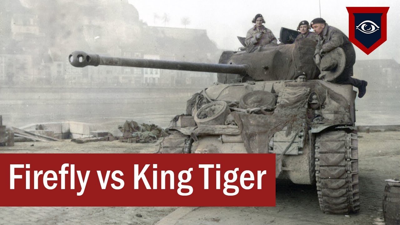 Sherman Firefly против King Tiger | Июль 1944 г. | Танковая дуэль