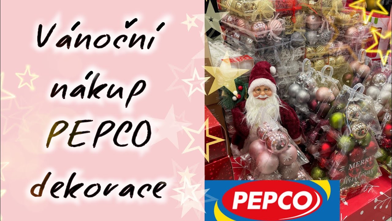 Vánoční nákupy PEPCO dekorace 🎄🎄POJĎTE se mnou NAKUPOVAT :)