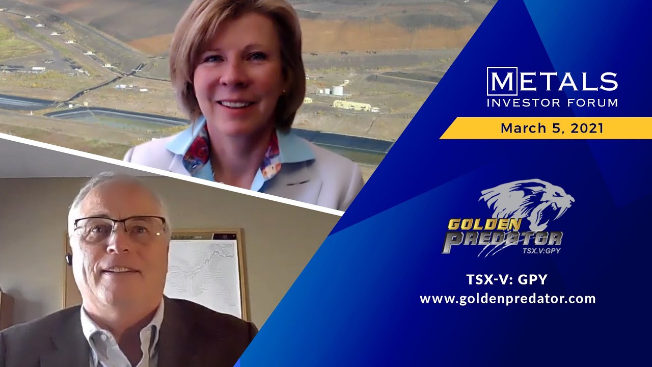 Janet Lee-Sheriff of Golden Predator Mining presents at the March Virtual Metals Investor Forum