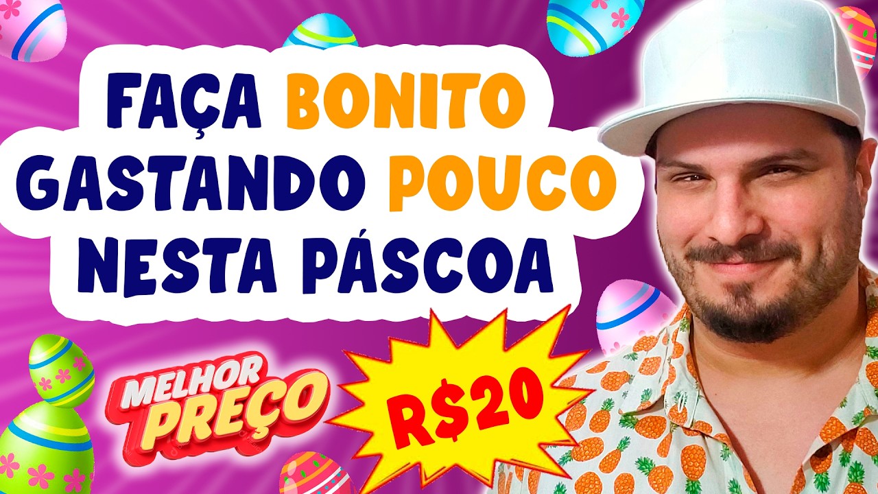 6 DICAS DE PRESENTES DE P&Aacute;SCOA AT&Eacute; NO M&Aacute;XIMO R$20 pra VOC&Ecirc; N&Atilde;O PASSAR VERGONHA #pascoa #p&aacute;scoa2026