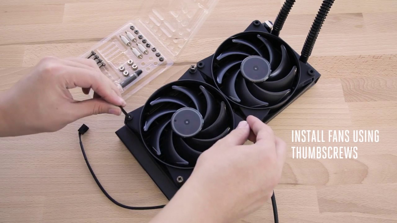 MasterLiquid Pro 240 Installation