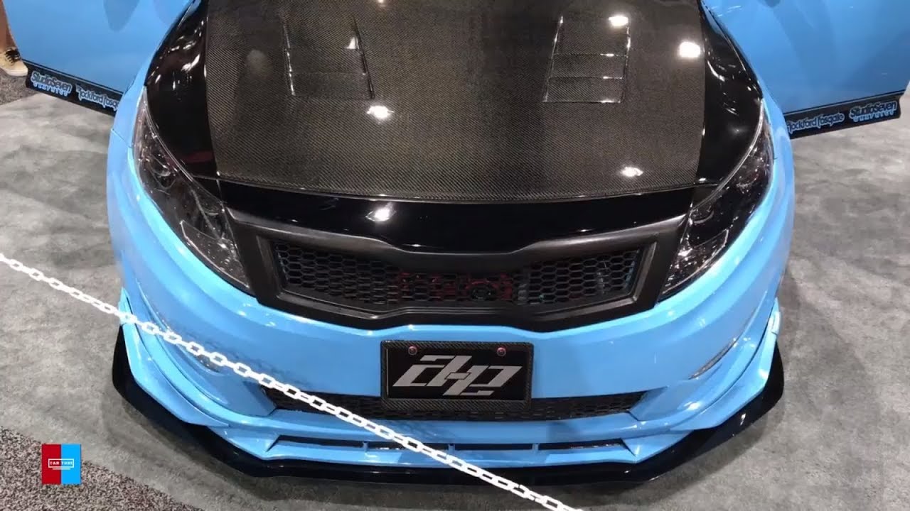 Amazing Custom Kia Optima Exterior Walkaround LA Auto Show