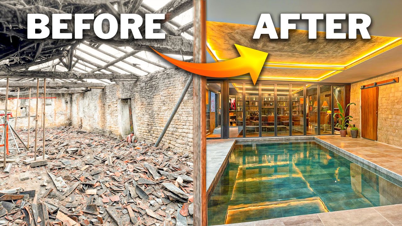 From TOTAL RUIN to DREAM ROOM | Full Renovation Timelapse ( Full Timelapse )